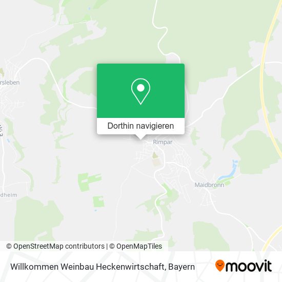 Willkommen Weinbau Heckenwirtschaft Karte