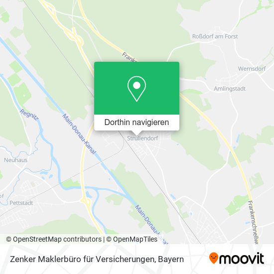 Zenker Maklerbüro für Versicherungen Karte