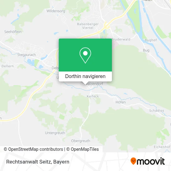 Rechtsanwalt Seitz Karte