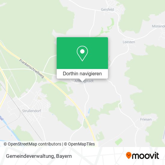 Gemeindeverwaltung Karte