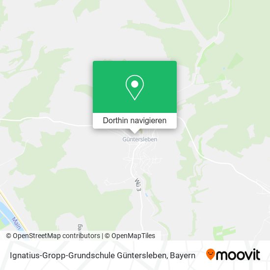 Ignatius-Gropp-Grundschule Güntersleben Karte