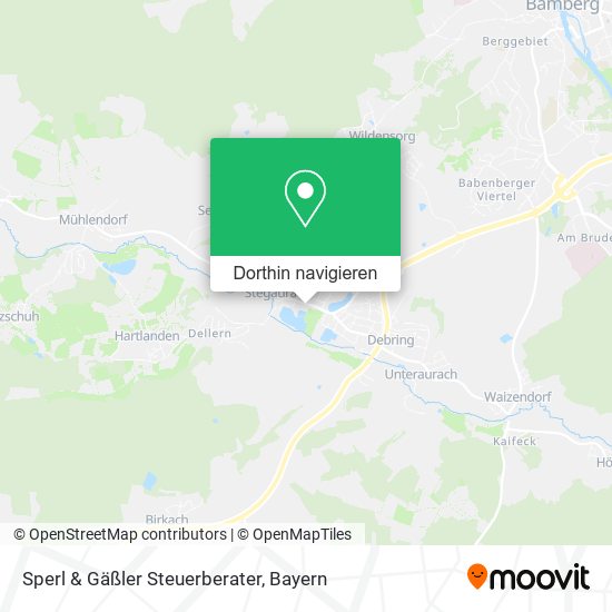 Sperl & Gäßler Steuerberater Karte