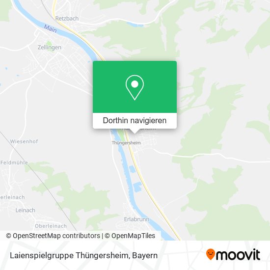 Laienspielgruppe Thüngersheim Karte