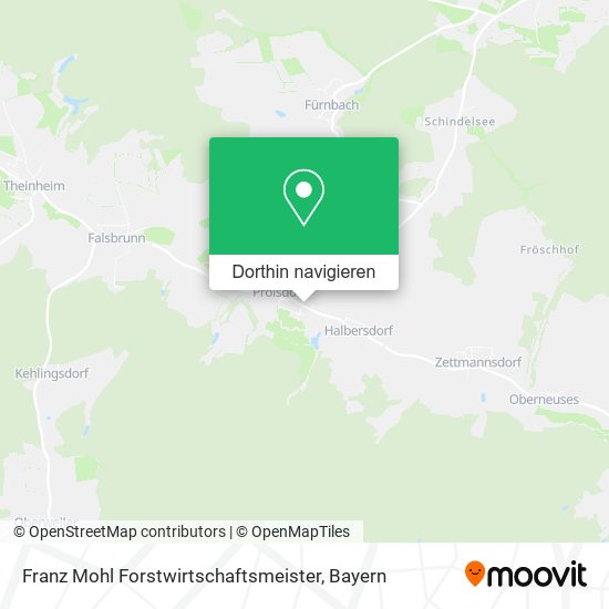 Franz Mohl Forstwirtschaftsmeister Karte