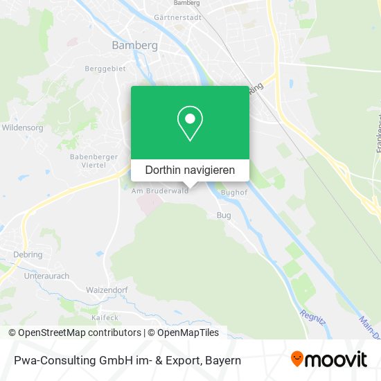 Pwa-Consulting GmbH im- & Export Karte