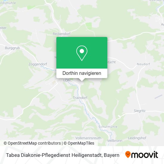 Tabea Diakonie-Pflegedienst Heiligenstadt Karte