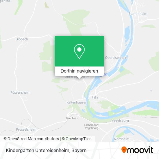 Kindergarten Untereisenheim Karte