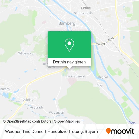 Weidner, Tino Dennert Handelsvertretung Karte