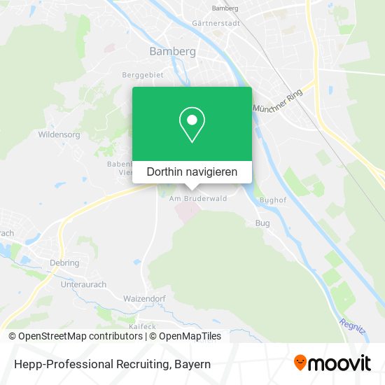 Hepp-Professional Recruiting Karte