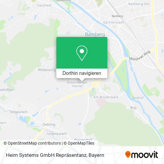 Heim Systems GmbH Repräsentanz Karte