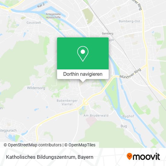 Katholisches Bildungszentrum Karte