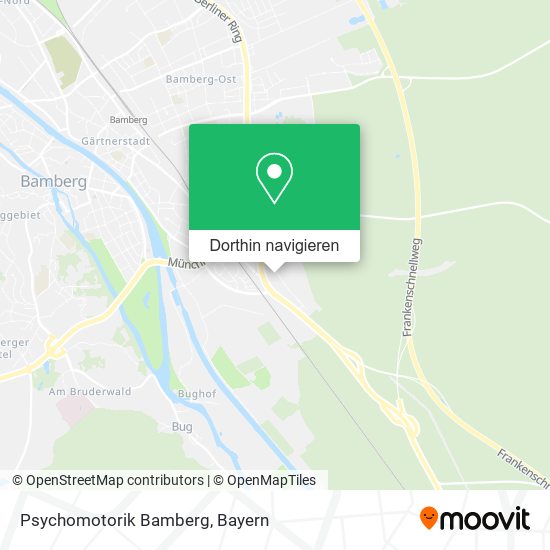 Psychomotorik Bamberg Karte