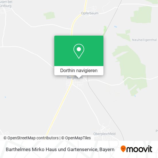 Barthelmes Mirko Haus und Gartenservice Karte