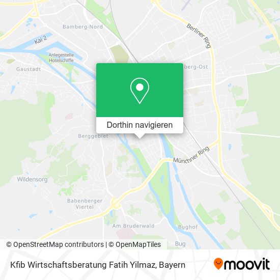 Kfib Wirtschaftsberatung Fatih Yilmaz Karte