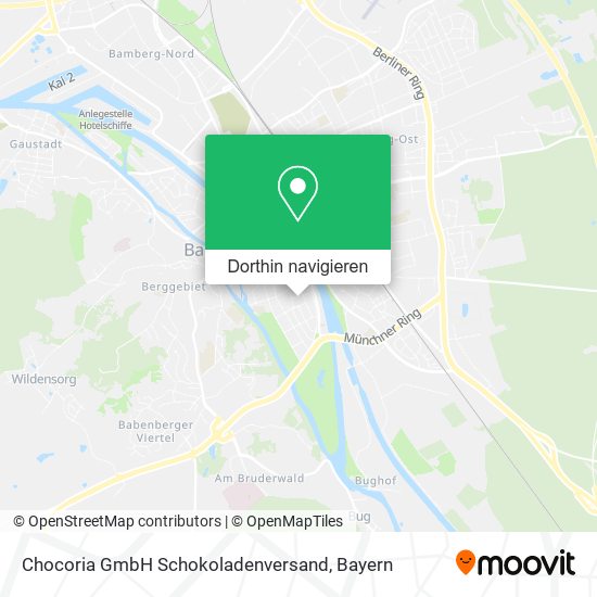 Chocoria GmbH Schokoladenversand Karte