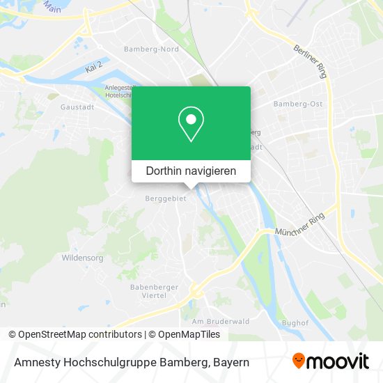 Amnesty Hochschulgruppe Bamberg Karte