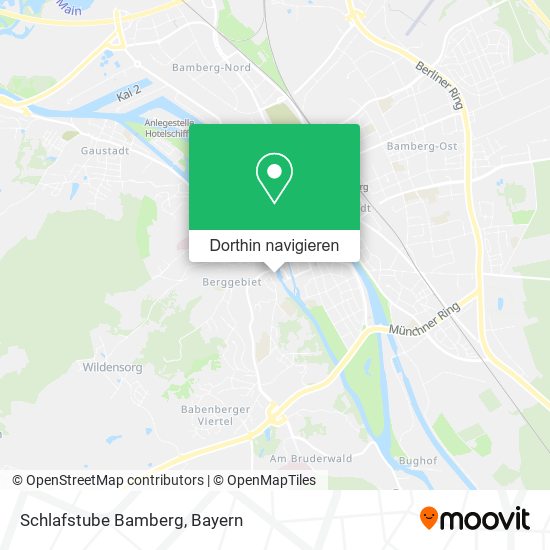 Schlafstube Bamberg Karte