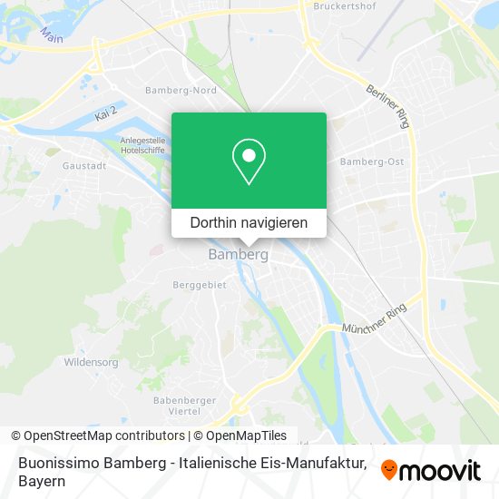 Buonissimo Bamberg - Italienische Eis-Manufaktur Karte