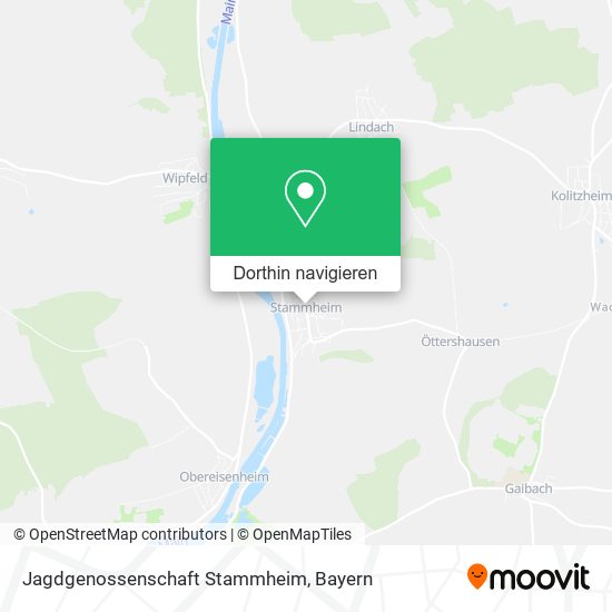 Jagdgenossenschaft Stammheim Karte