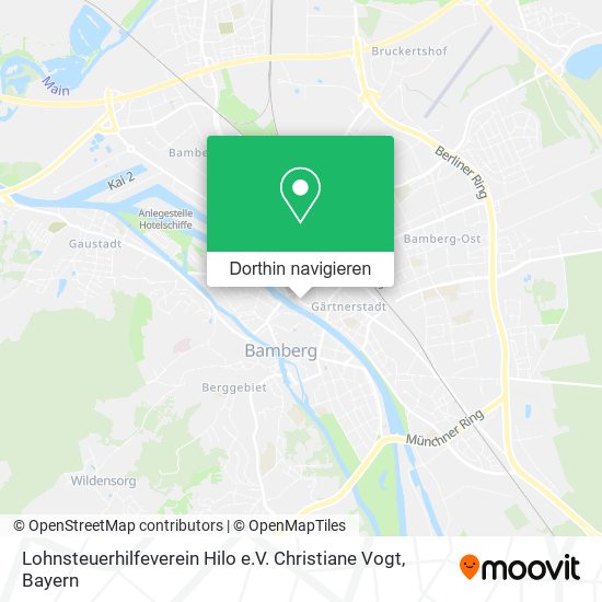 Lohnsteuerhilfeverein Hilo e.V. Christiane Vogt Karte