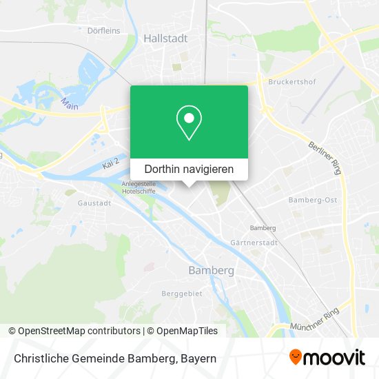 Christliche Gemeinde Bamberg Karte