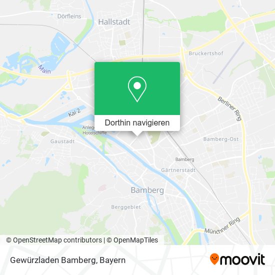 Gewürzladen Bamberg Karte