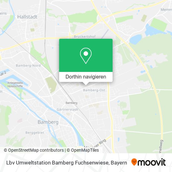 Lbv Umweltstation Bamberg Fuchsenwiese Karte