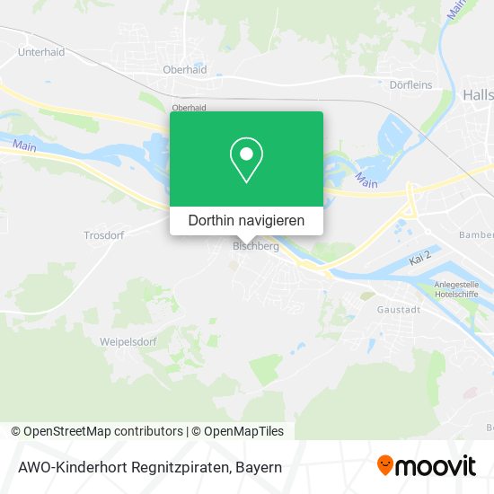 AWO-Kinderhort Regnitzpiraten Karte