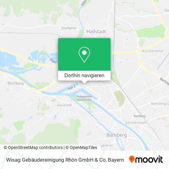 Wisag Gebäudereinigung Rhön GmbH & Co Karte