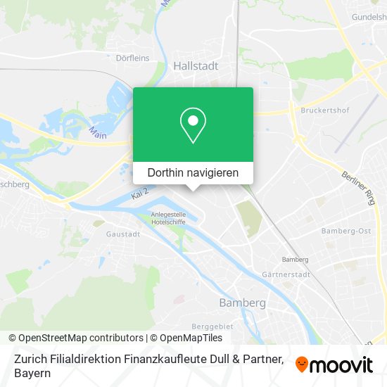 Zurich Filialdirektion Finanzkaufleute Dull & Partner Karte