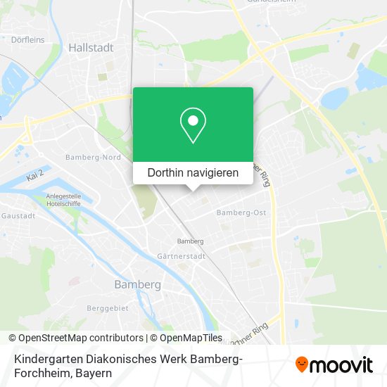 Kindergarten Diakonisches Werk Bamberg-Forchheim Karte