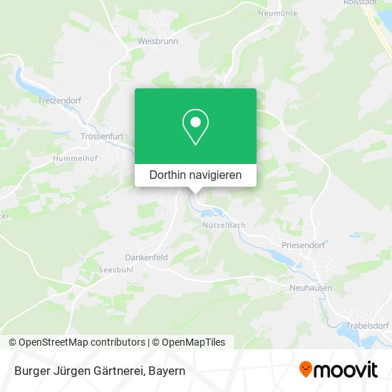 Burger Jürgen Gärtnerei Karte