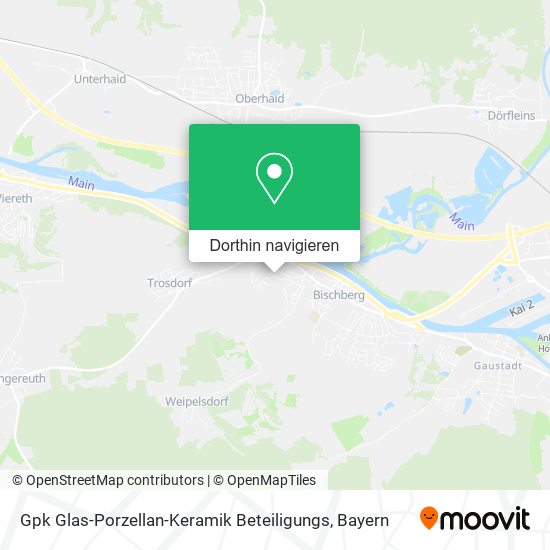 Gpk Glas-Porzellan-Keramik Beteiligungs Karte