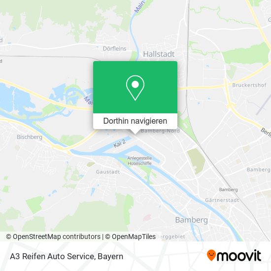 A3 Reifen Auto Service Karte