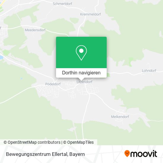 Bewegungszentrum Ellertal Karte