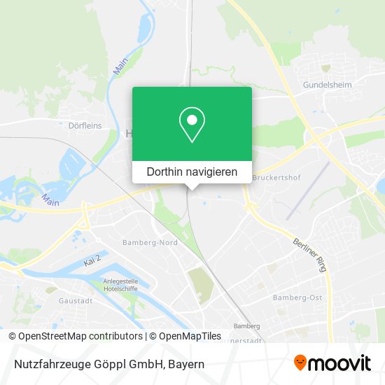 Nutzfahrzeuge Göppl GmbH Karte
