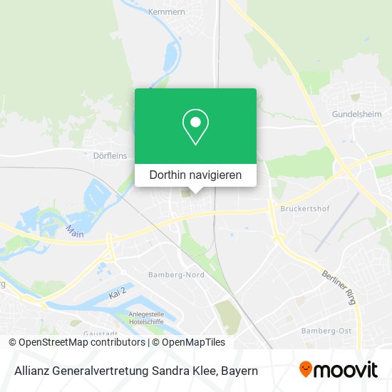 Allianz Generalvertretung Sandra Klee Karte