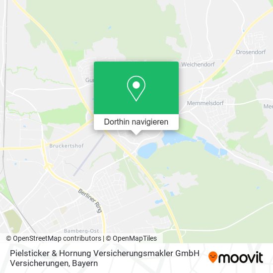 Pielsticker & Hornung Versicherungsmakler GmbH Versicherungen Karte