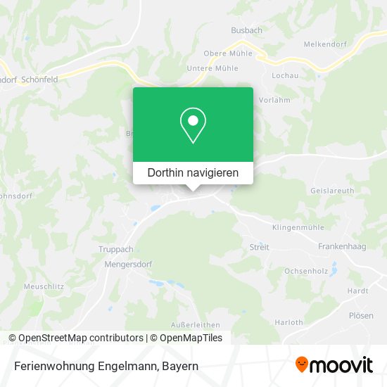 Ferienwohnung Engelmann Karte