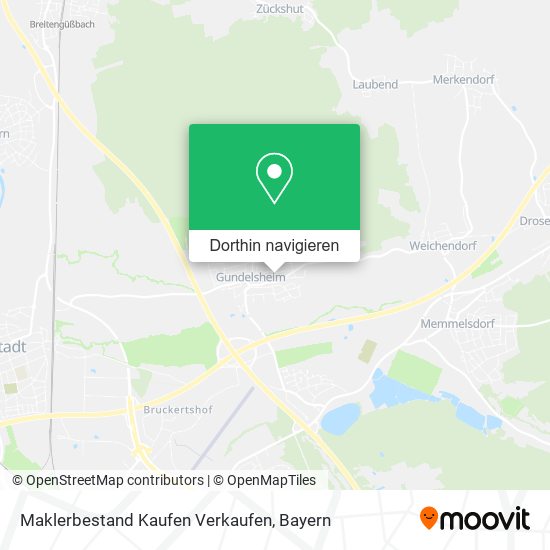 Maklerbestand Kaufen Verkaufen Karte