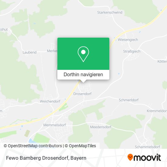 Fewo Bamberg Drosendorf Karte