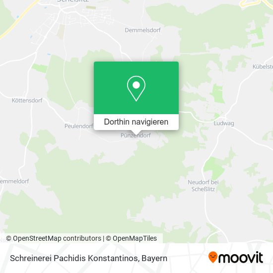 Schreinerei Pachidis Konstantinos Karte