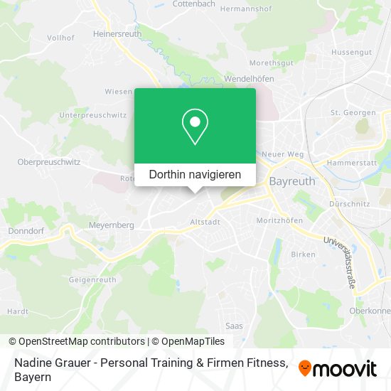 Nadine Grauer - Personal Training & Firmen Fitness Karte