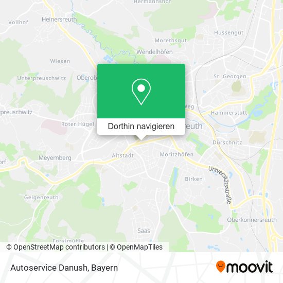 Autoservice Danush Karte