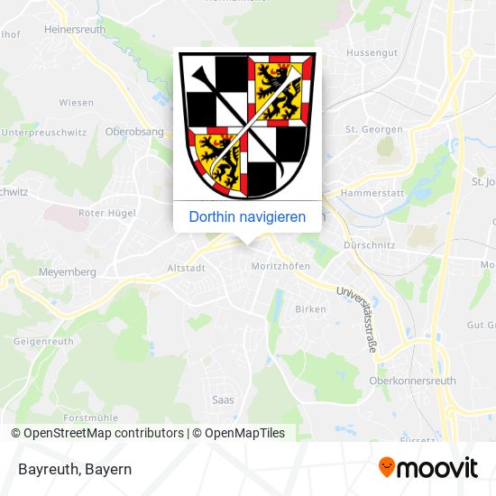 Bayreuth Karte