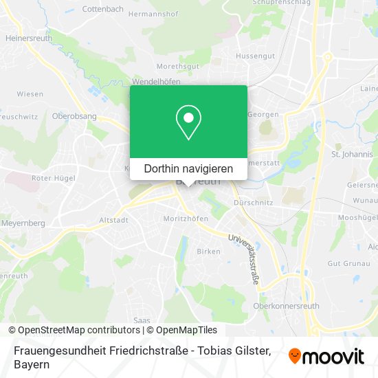 Frauengesundheit Friedrichstraße - Tobias Gilster Karte