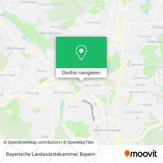 Bayerische Landesärztekammer Karte