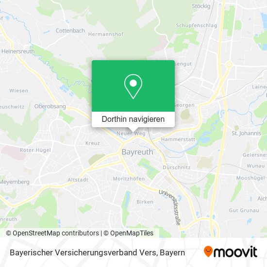 Bayerischer Versicherungsverband Vers Karte