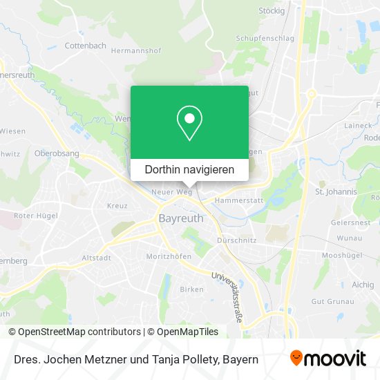 Dres. Jochen Metzner und Tanja Pollety Karte