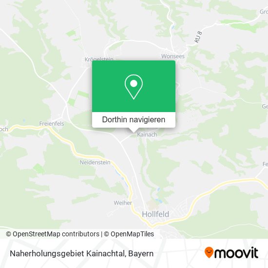 Naherholungsgebiet Kainachtal Karte
